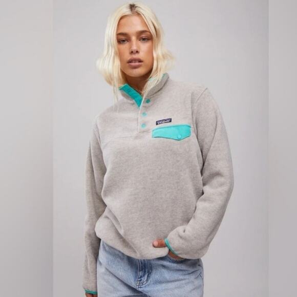 PATAGONIA Lightweight Synchilla Snap-T Pullover Fleece Jacket Womens XS 25455 - Picture 1 of 16
